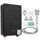thumbnail image 1 of Calentador De Agua Caliente, Hogar 4500W 110V 55 Grados Celsius Calentador De Agua Sin Tanque, Temperatura Constante, Eléctrico Inteligente Para Ducha Bañera Cocina Baño Cergrey Kit Calefacción+Ducha, 1 of 8
