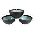 thumbnail image 5 of Pack Of 5 Ceramic Zen Blue Donburi Noodles Cereal Rice Soup Dinner Bowls 38oz, 5 of 6