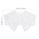 thumbnail image 2 of unbranded Cotton Lace Floral Fake Collar White Embroidery Shawl Sleeveless Comfortable, 2 of 5
