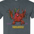 thumbnail image 4 of Inktastic Mardi Gras Come at Me Breaux Crayfish T-Shirt, 4 of 5