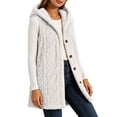 thumbnail image 6 of Ashirexll Fleece Vest Women, Womens Winter Coats, Ladies Winter Versatile Double Sided Fleece Sleeveless Hooded Jacket for Outdoor, 6 of 7