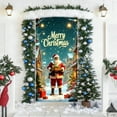 thumbnail image 5 of Holiday Themed Christmas Door Banner For Outdoor And Indoor Use, Elastic Fabric Door Cover For Porch And Wall Holiday Decoration Projects And Celebrations, 5 of 6