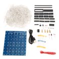 thumbnail image 2 of DIY 3D LED Light Squared Red 3D LED Light Squared Kit, LED Light Squared Kit, CB Board Office Party For Home Decoration Festival Red, 2 of 8