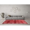 thumbnail image 3 of Ahgly Company Indoor Rectangle Oriental Red Industrial Area Rugs, 5' x 8', 3 of 4