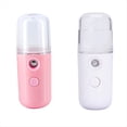 thumbnail image 1 of USB Mist Humidifier Rechargeable Nebulizer Face Steamer Moisturizing Beauty Instruments Face Skin Care Tools,2 * Facial Mist Sprayer 2 * USB Cable, 1 of 6