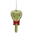 thumbnail image 2 of Northlight 6" Glitter Shatterproof Heart Lollipop Christmas Ornament - Green/Red, 2 of 7