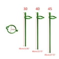 10 Sets Green Plant Sticks Support Stakes for Indoor Outdoor Plant