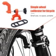 thumbnail image 2 of Peggybuy Bicycle Wheel Truing Stand Mini Bike Rims Adjustment Wheel Repair (Orange), 2 of 8