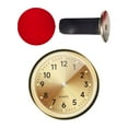 thumbnail image 4 of Reloj luminoso,Reloj digital luminoso pequeño para coche,Mini reloj para salpicadero de coche,clásico,de bolsillo,redondo,Reloj automotriz adorno universal para coche,Reloj adhesivo para, 4 of 8