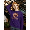 thumbnail image 2 of Welcome To Crystal Lake Camp Sweatshirt Women -Image by Shutterstock, Female x-Large, 2 of 4