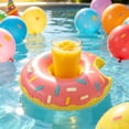 thumbnail image 6 of tumgatte Inflatable Beverage Cooler For Birthday Party BBQ Picnic Pool Events Summer Plastic Portable Ice Bucket Brown Pink Purple, 6 of 6