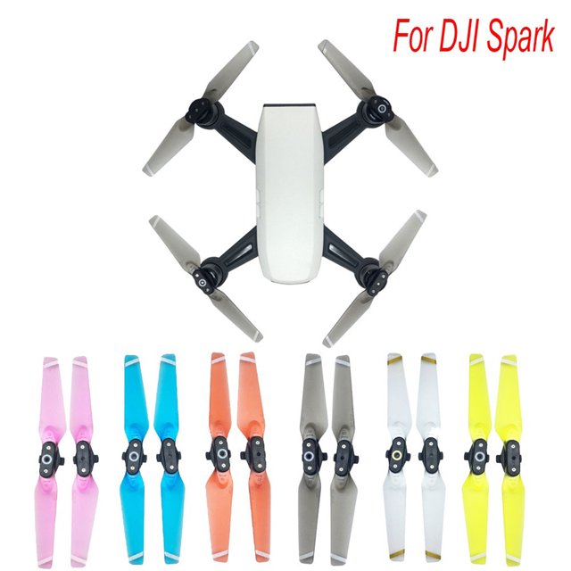 Gwong Juguete 1 par de propulsores de liberación rápida y plegable transparente para DJI Spark Accesorios Gwong 23293