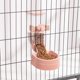 thumbnail image 1 of Automatic Pet Feeder Cage Hanging Bowl Water Bottle Food Container Dispenser For Puppy Cats Rabbit Birds Pet Feeding Product ShopWise Round, 1 of 11