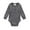 Grey, variant on Generic Kids Baby Girls Boys Long Sleeve Solid Ribbed Romper Bodysuit Clothes Long Pants Solid Color Fall Winter Outfits Casual Bodysuit Clothes ﻿(12-18 Months,Army Green)