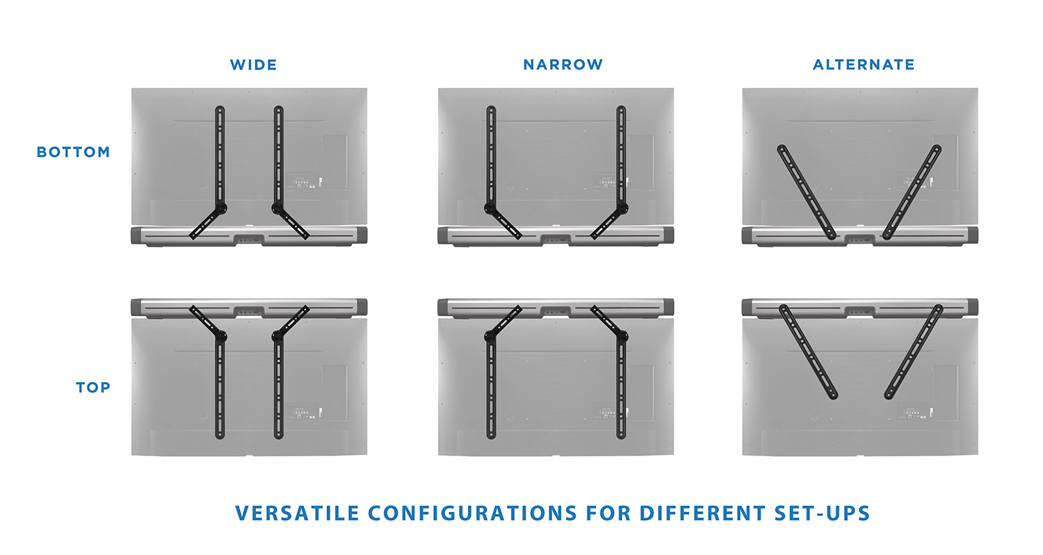 soundbar mounting bracket walmart