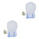 thumbnail image 2 of Vogacara Restraint Gloves Mitts Anti-Slip Fixed Mittens Wrist Wear the Protector Hand Care Disabled Training Grasping Hands around Belt Blanco 2piezas Vogacara CBP494939, 2 of 5
