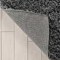 thumbnail image 5 of Well Woven Elle Basics | Emerson Shag Charcoal Grey | Textured Area Rug 8x10 (7'10" x 9'10"), 5 of 8
