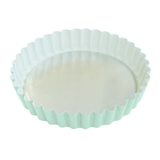 Webake Tart Pan Silicone Pie/Flan Pan 9.5 Inch Quiche Baking Dish Non