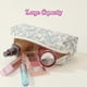 thumbnail image 4 of Mini Quilted Makeup Bag, Floral Travel Cosmetic Case, 4 of 5