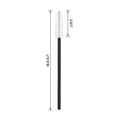 thumbnail image 2 of 100 Pack Disposable Eyelash Mascara Brushes Wands Applicator Makeup Kits - White, 2 of 6