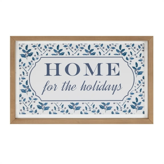 Melrose International Home for the Holidays Sign 15.5"L x 9.5"H MDF/Wood