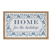 Melrose International Home for the Holidays Sign 15.5"L x 9.5"H MDF/Wood