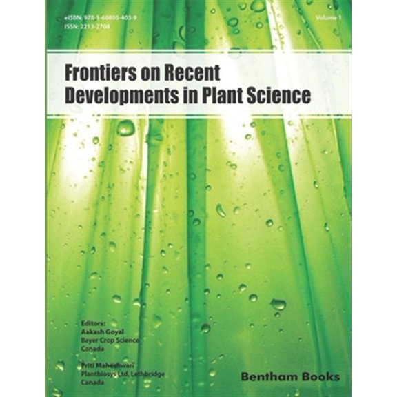 Pre-Owned Frontiers on Recent Developments in Plant Science : Volume 1 (Paperback)