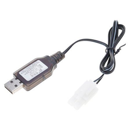Compactly L6.2-2P USB Charger Cable For 7.2V RCModel with ICProtections Circuit