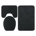 thumbnail image 1 of Juego de alfombrillas de baño, alfombrillas de baño absorbentes de 3 piezas, juego de alfombrillas de baño para inodoro, durabilidad probada en el tiempo Jadeshay A, 1 of 8