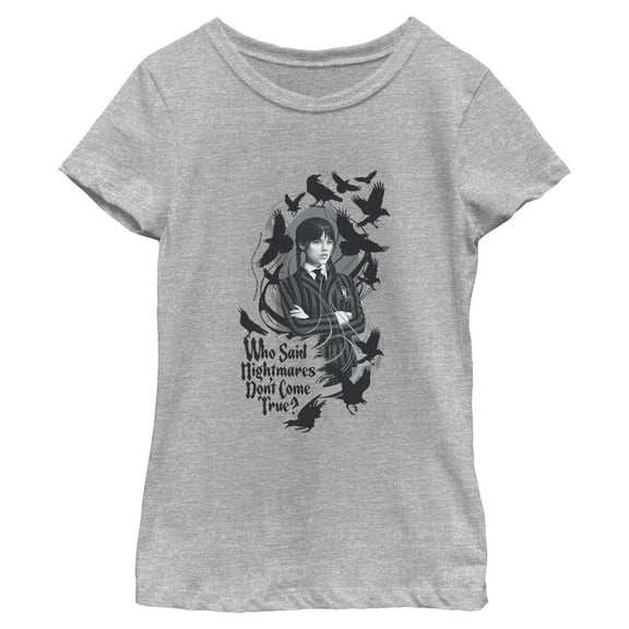 Girls Wednesday Who Said Nightmares Don't Come True T Shirt