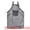 Mid-length - Black, variant on Unique Bargains Waterproof Kitchen Apron with Pockets for Home and Kitchen Midi - Black