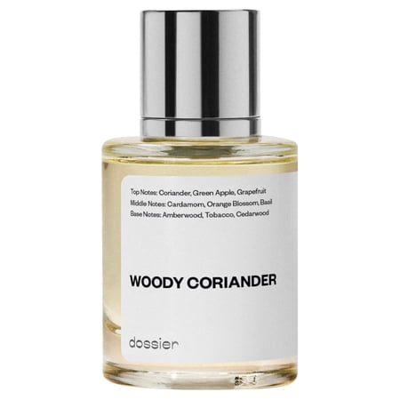 Dossier Woody Coriander Eau De Parfum, Inspired by Dolce & Gabbana's The One, Cologne for Men, 1.7 oz