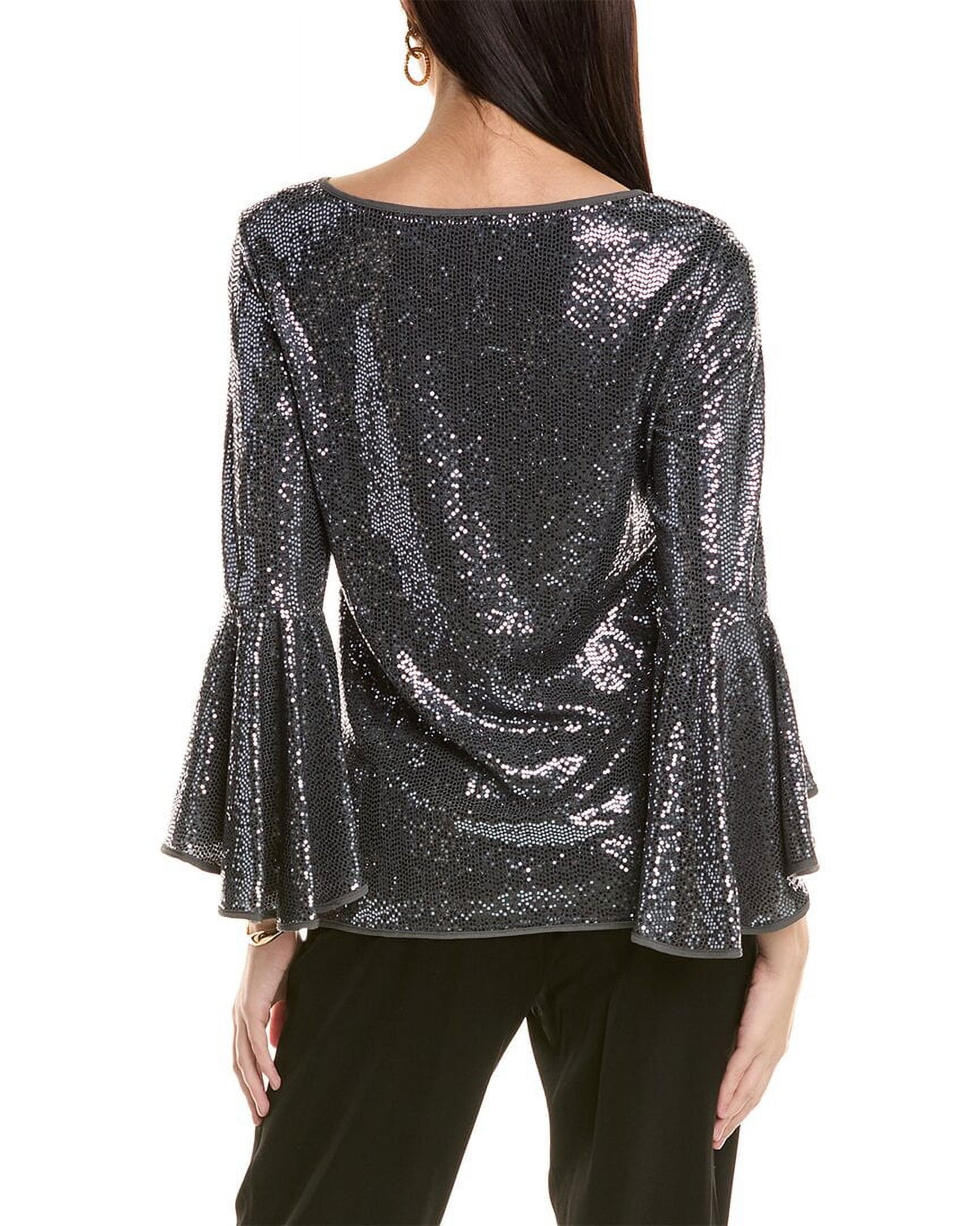 Vince Camuto womens Sparkle Sequin Top, XS - Walmart.com