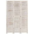 thumbnail image 4 of vidaXL 3/4/5/6-Panel Solid Paulownia Wood Room Divider Screen Multi Colors, 4 of 48