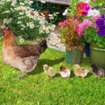 thumbnail image 5 of 1 Set Acrylic Lawn Chicken Stake Decoration Simulation Chicken Insert Realistic Hen and Chick Yard Art for Outdoor Garden Decor, 5 of 9