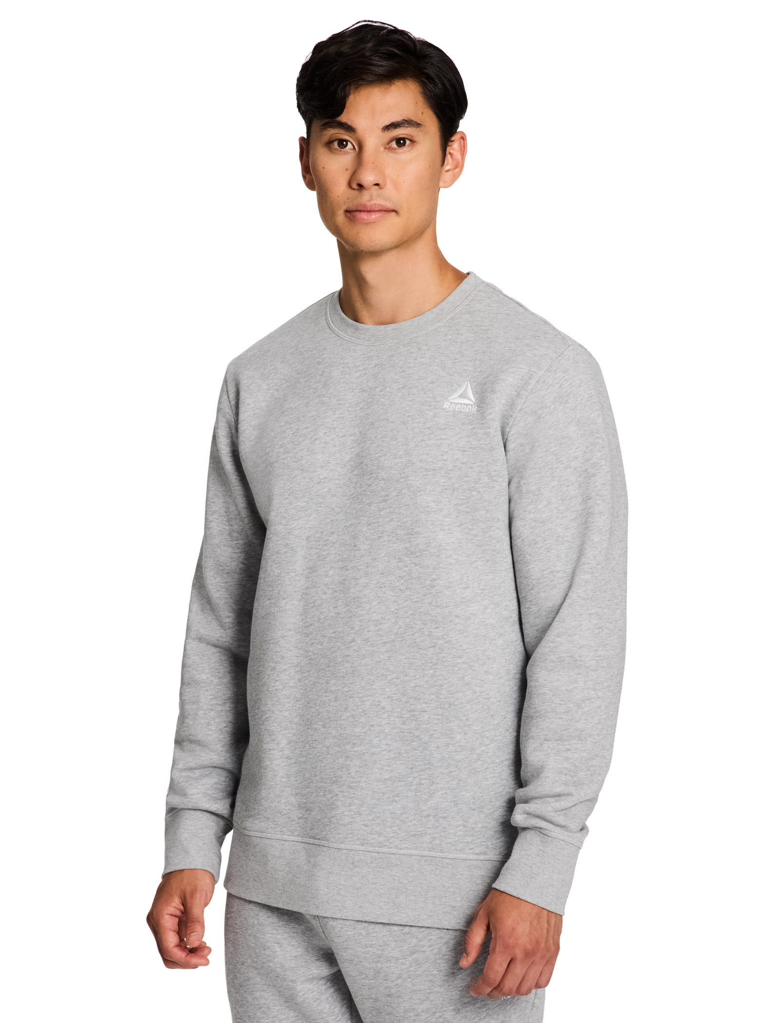 Reebok Men's and Big Men's Game Day Fleece Crewneck Sweatshirt, Sizes XS-5XL