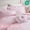 Pink - Full/Queen+4, variant on 3 Piece Twin Twin XL Comforter Set Ruffle Edge Gingham Print Soft Microfiber Breathable All Season Blue