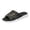 Black, variant on Women's Denim Fabric Platform Slide Sandals, Orthopedic Arch Support Layered Anti Slip Slippers, Daily Errand Lightweight Walking Slides Blue
