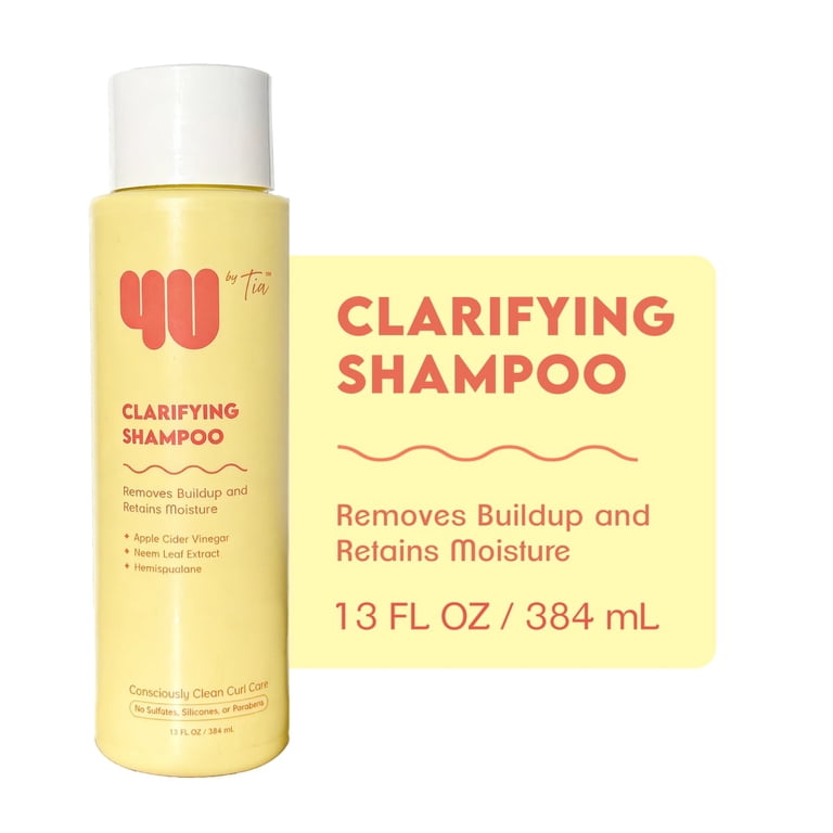 4U By Tia Clarifying Shampoo for Curly Hair, 13 fl oz photo 1