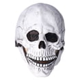 thumbnail image 1 of Casco de calavera de terror Jadeshay Máscara de calavera de cabeza completa Látex A, 1 of 8