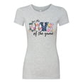 thumbnail image 3 of For the Love of the Game Sports Womens Slim Fit Junior Tee, Heather Grey, Large, 3 of 5