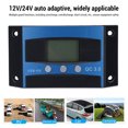 thumbnail image 3 of MPPT Solar Controller, 12V 24V Solar Panel Regulator with LCD Display Multiple Guards Function, Solar Controller for Improving Energy Utilization Efficiency, 3 of 7