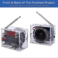 thumbnail image 2 of DIY FM Digital Radio Kit Adjustable Wireless Receiver 87-108MHz Radio Module DIY Kits for Soldering, 2 of 5