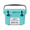 Light blue, variant on MQJIAZHI 25QT Hard Sided Ice Chest Cooler Insulated Portable Hard Cooler with Bottle Opener, Cup Holder, Forming Ruler, for Travel Beach Camping Fishing