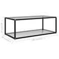 thumbnail image 4 of vidaXL Table Basse Transparent 100x50x35 cm Verre Trempé, 4 of 4
