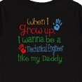 thumbnail image 4 of Inktastic Mechanical Engineer like Daddy Boys or Girls Long Sleeve Toddler T-Shirt, 4 of 5