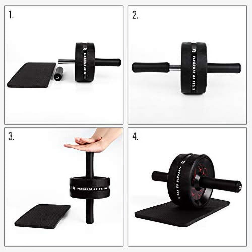 Vinsguir Ab Roller for Abs Workout, Ab Roller Wheel Exercise Equipment for Core Workout, Ab Wheel Roller for Home Gym - image 5 of 7