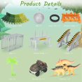 thumbnail image 5 of Dinosaur Toys Race Track, 168 Pcs Flexible Track Playset, Create A Dinosaur World Road Race with 1 Dinosaur Car and 6 Dinosaur Toys for 3 4 5 6 7 Year Old Boys Girls Birthday Gifts, 5 of 7