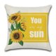 thumbnail image 3 of SZTXJ Autumn Cushion Covers 18" x 18" Set of 4 Outdoor Decorations Fall Sunflower Linen Cushion Cover for Thanksgiving Day, Sofa and Home Decor, 3 of 5