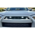 thumbnail image 5 of 3pc Set Dark Smoked Lens Full LED Strip Front Grille Lighting Kit For 2014-up Toyota 4Runner, Includes (3) 24-SMD 6000K White LED Assy & Wiring Harness, 5 of 9